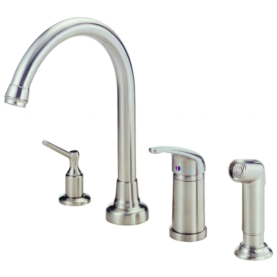 MelroseÂ® Single Handle High-Rise Kitchen Faucet