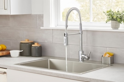 The Foodie® Spring-Spout Kitchen Faucet Brings Enhancements to the Table