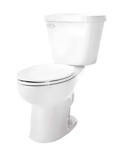 Gerber Plumbing WS-28-890 Gerber Avalanche Watersense High-Efficiency Toilet Tank with 12 Rough-In 2463436 1.28 Gpf White 